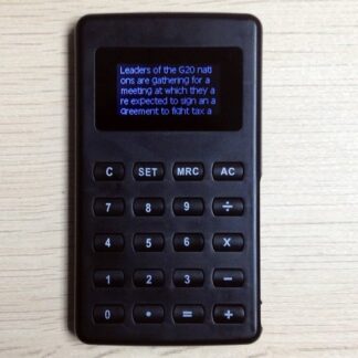 Multifunctional Exam Cheat Magic Calculator with Emergency Button