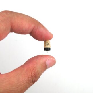 1/3" or 7 mm Invisible Amplified Battery powered Earpiece with 337 battery